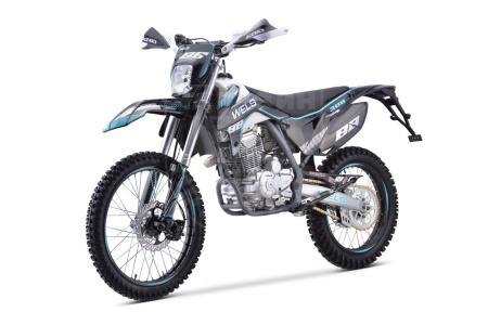 Wels Кроссовый мотоцикл WELS PR300 синий