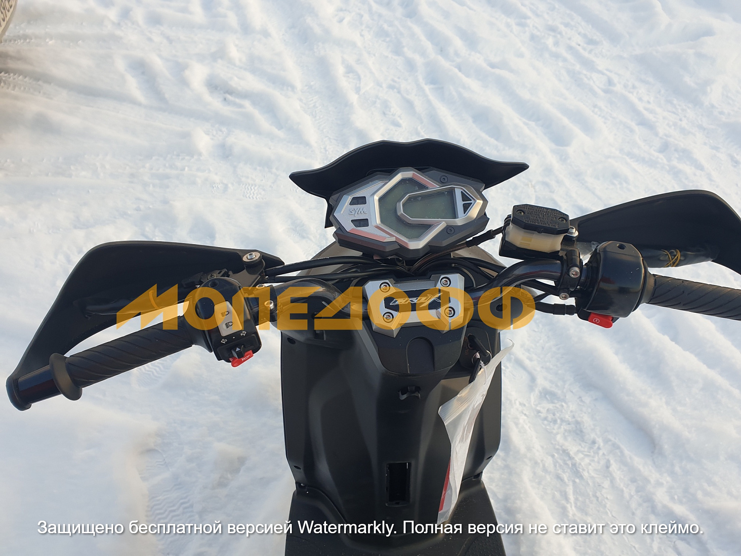 SYM Скутер SYM Crox 125 black