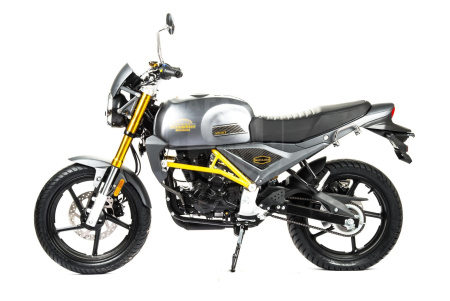 Motoland Мотоцикл MOTOLAND SCRAMBLER 250 серебрянный