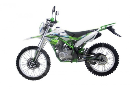 Wels Мотоцикл WELS MX250R кросс Green