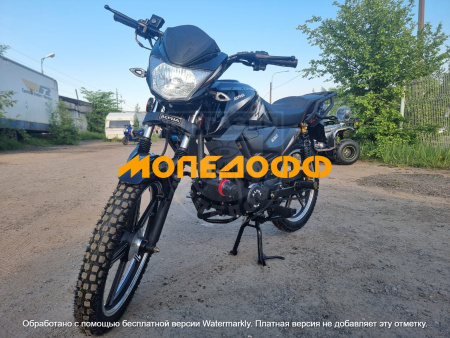 Motoland Мопед SCOUT 11 Black (Альфа)