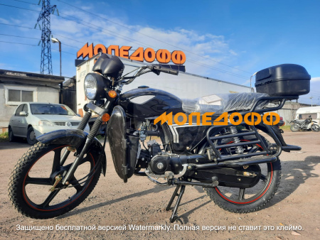 MM Мопед ALPHA RAID Black 110(50) Альфа