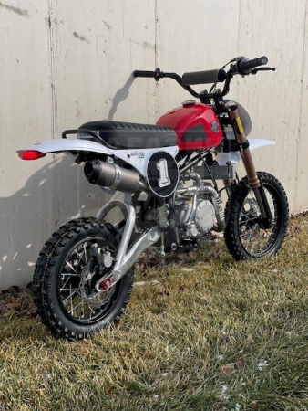 TBOLTUSA PITSTER PRO - BUSCADERO BSX 110R red