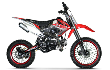 BMS Питбайк BMS PRO - X 125 красный