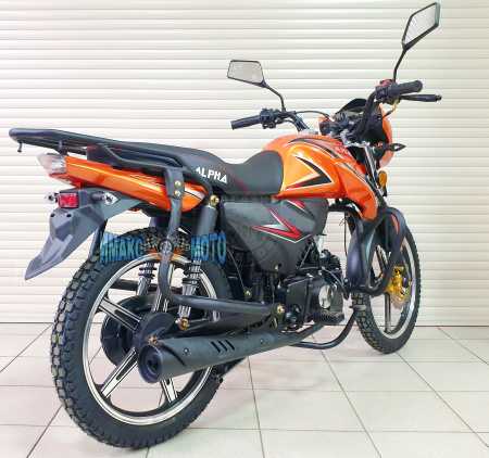 WELS Мопед Alpha 125 LUX 125(50) Альфа orange