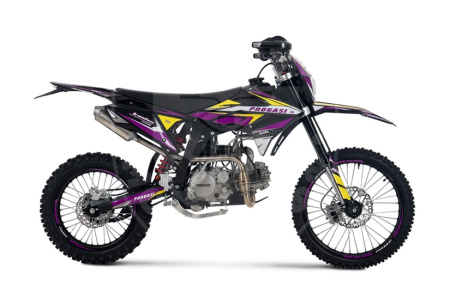 Питбайк PROGASI Jumbo 150 PRO 17/14 Purple Yellow