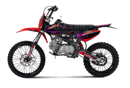 PROGASI Питбайк TMBK PITSTER SP1 125 14/12 red purple