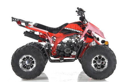 Apollo Квадроцикл Apollo Снайпер DLX 125cc красный