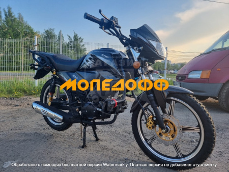 Motoland Мопед SCOUT 11 Black (Альфа)
