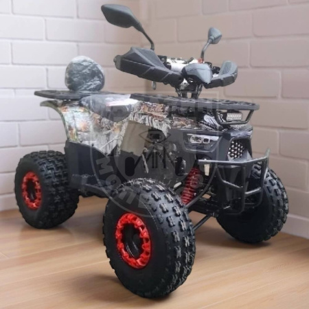 WELS Квадроцикл WELS ATV Thunder AX 125 Pro белый камуфляж
