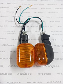 Указатели поворота (к-кт) №27 Alpha/Delta  в мотомагазине Мопедофф т. 88129814555.