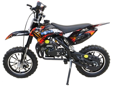 Motax Миникросс MOTAX 50 cc мех.ст. (черный/красный) в мопедофф.
