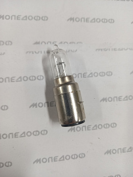 Лампа головного света галоген H6M BA20D 6V 35/35W прозрачная  в мотомагазине Мопедофф т. 88129814555.