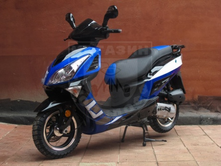 IRBIS Скутер IRBIS LX (синий) 50сс 2т