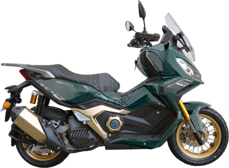 Motosuper Скутер Motosuper Adviser 180 Green спицы