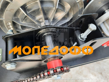 БУРЛАК М Мотобуксировщик Бурлак М Хозяин 1 Lifan 15 л.с (капот металл)