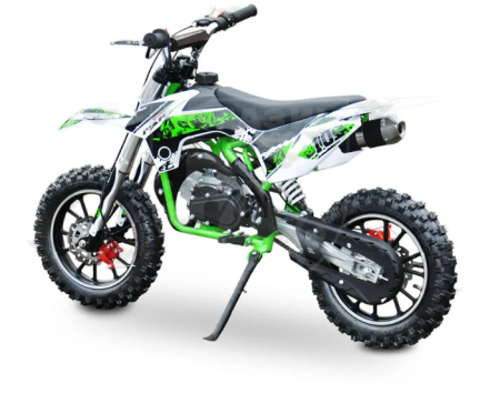 TBOLTUSA Питбайк HIGHPER DB710 2T 49CC 14/12 Green