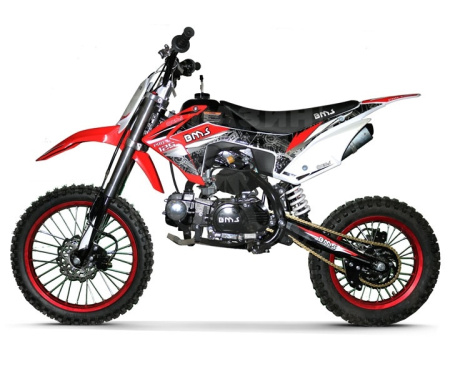 BMS Питбайк BMS PRO - X 125 красный