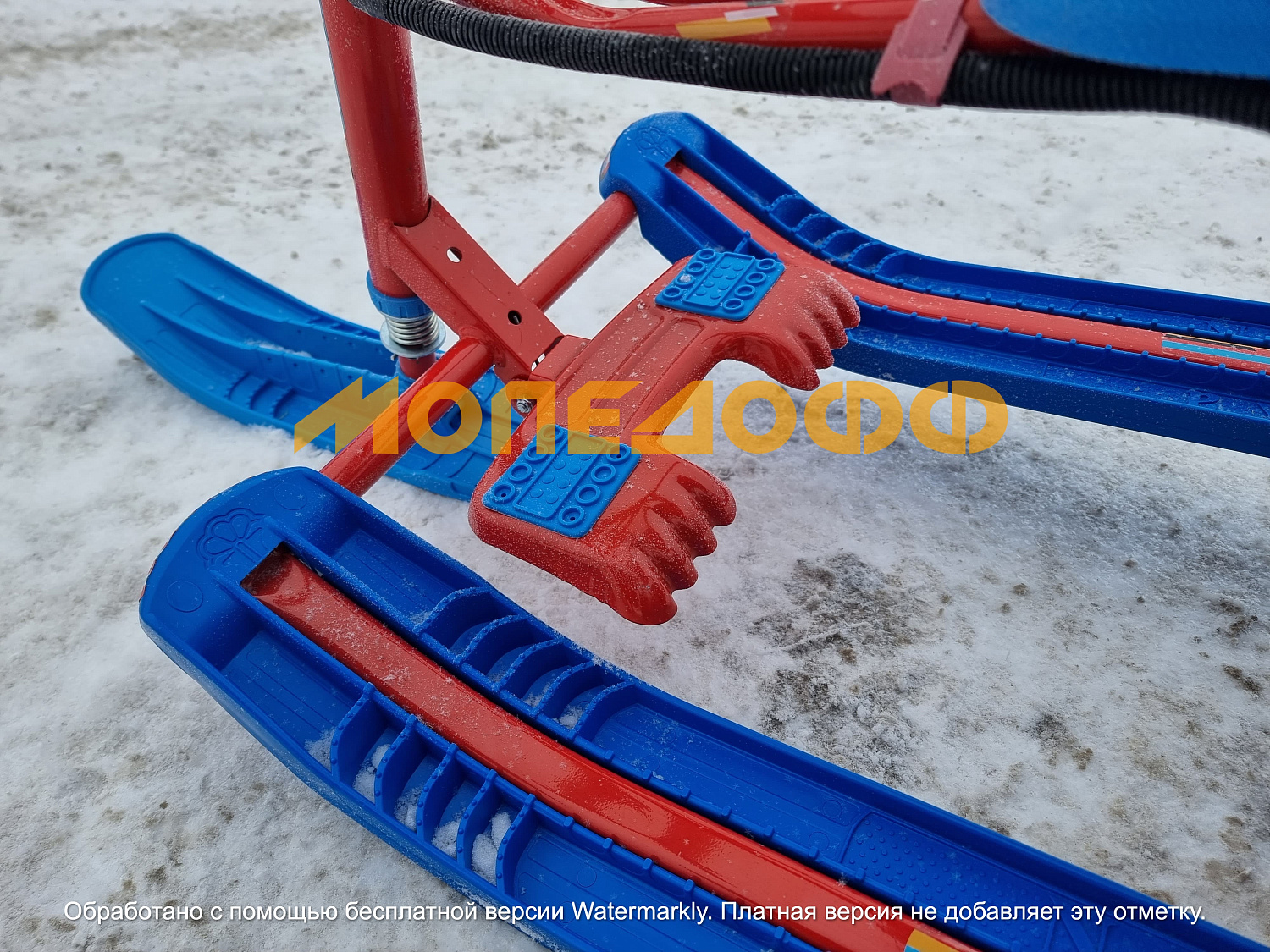 Детские снегоходы Снегоход детский Snow Kids Compact New Blue