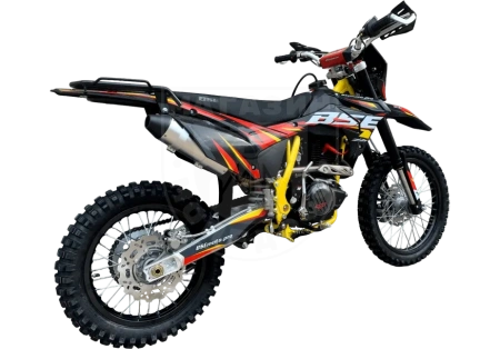 BSE Мотоцикл кроссовый BSE Z3 V Yellow Twist 19/16