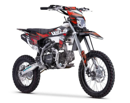 WELS Питбайк WELS RTX125 красный