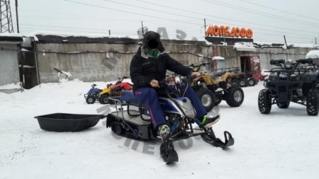 Снегоходы - Трансформеры Разборный снегоход IRBIS DINGO T110  ирбис динго мототрансформер + сани!
