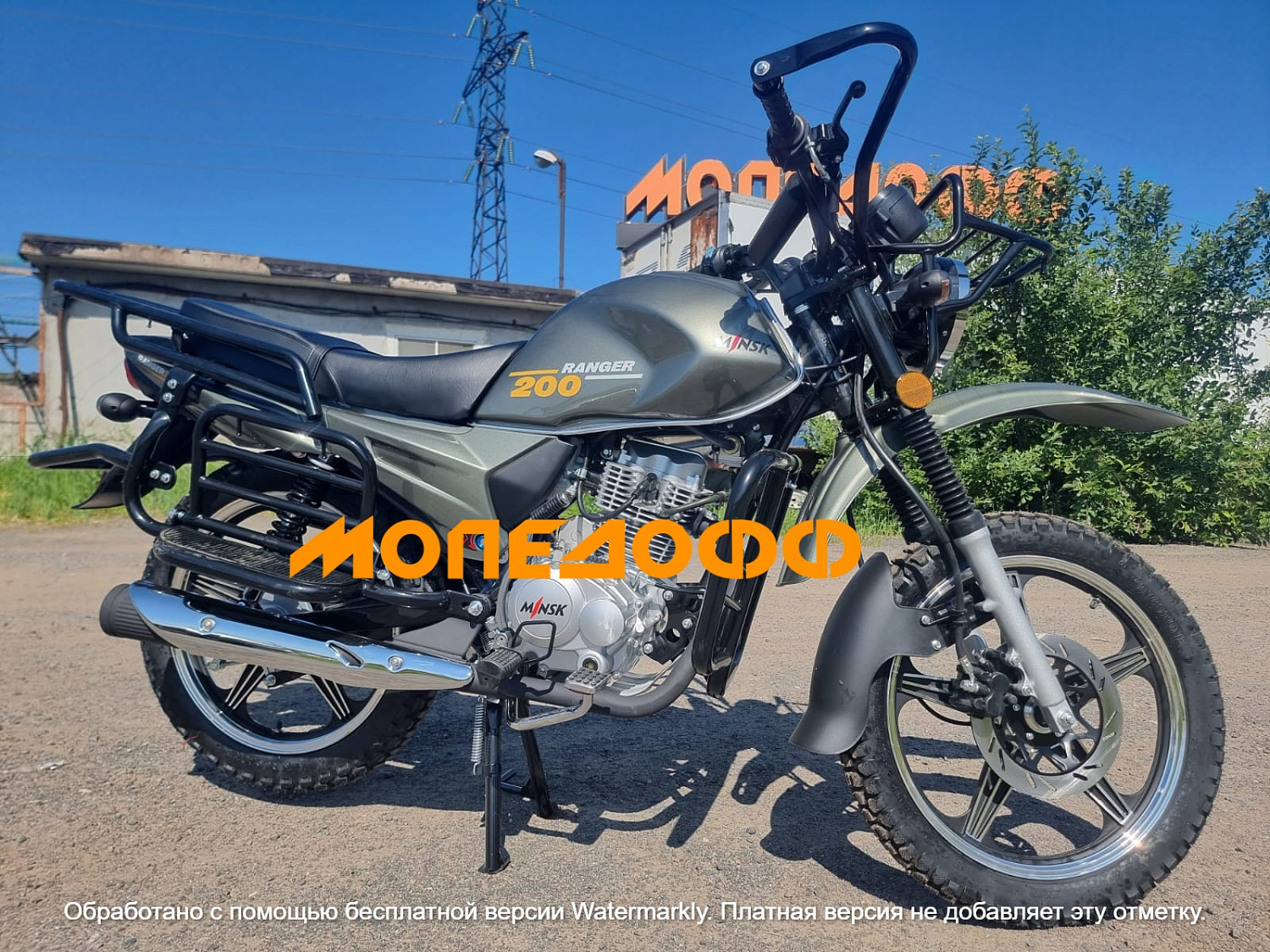 MINSK Минск Мотоцикл Минск M1NSK Ranger 200 (зеленый)