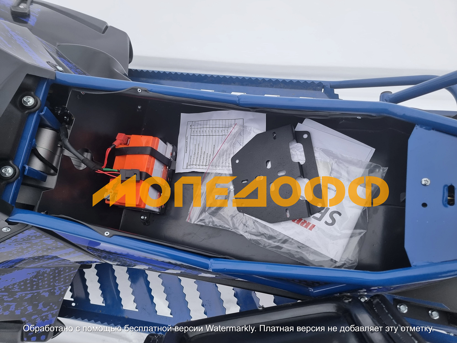 IRBIS MOTORS Снегоход IRBIS SF200LE Luxe Blue В