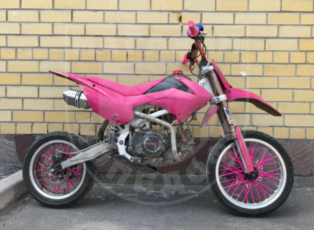 GR Питбайк GR-X 125KSH pink