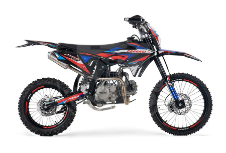 Питбайк PROGASI Jumbo 150 PRO 17/14 Red Blue