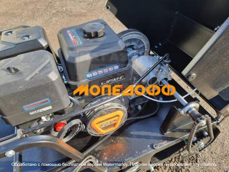 LUXE M500 Длина 1450/1250 Мотобуксировщик Мужик М500 20л.с реверс
