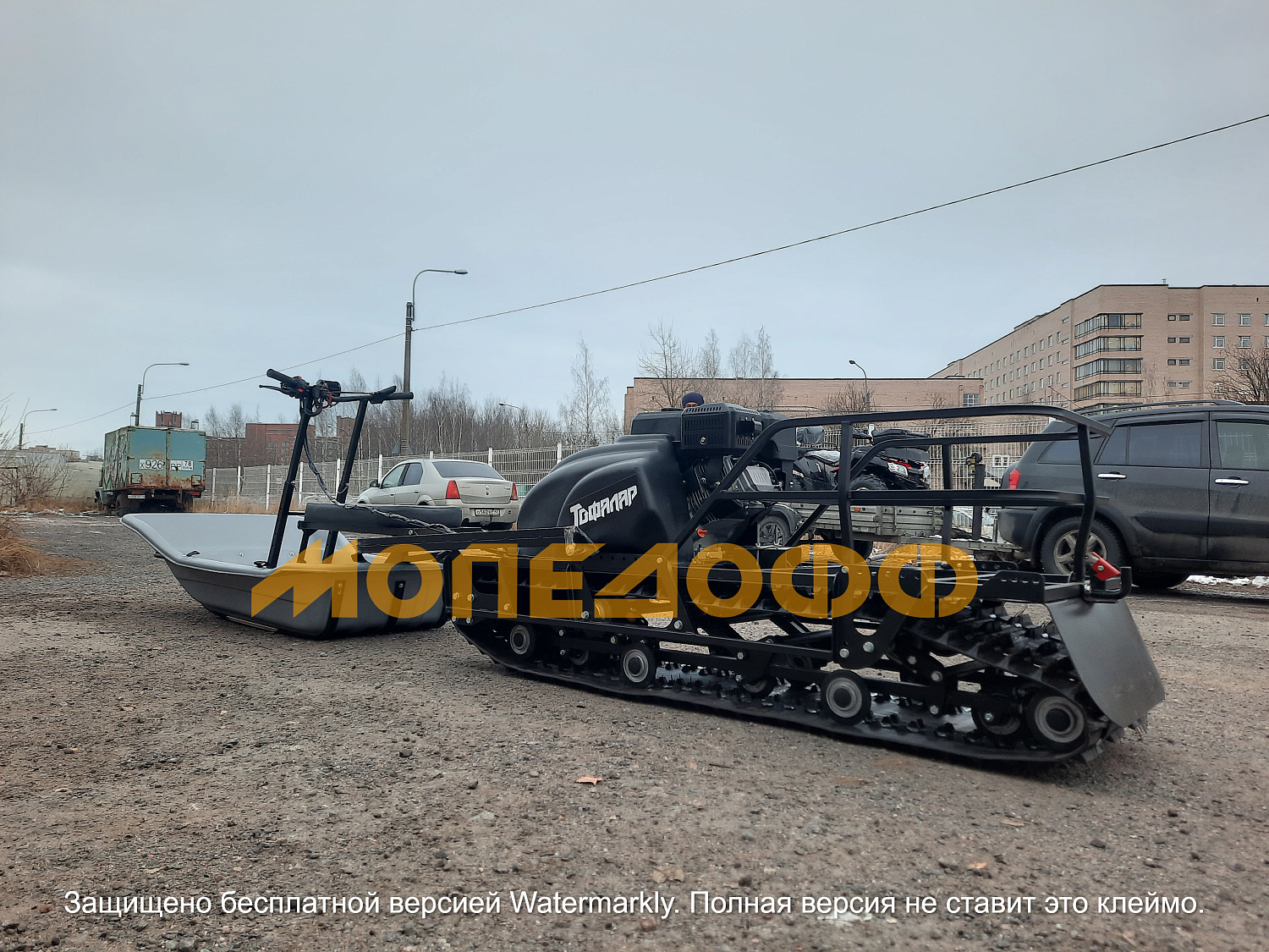 ТОФАЛАР Мотобуксировщик Тофалар 600 Толкач 20 реверс