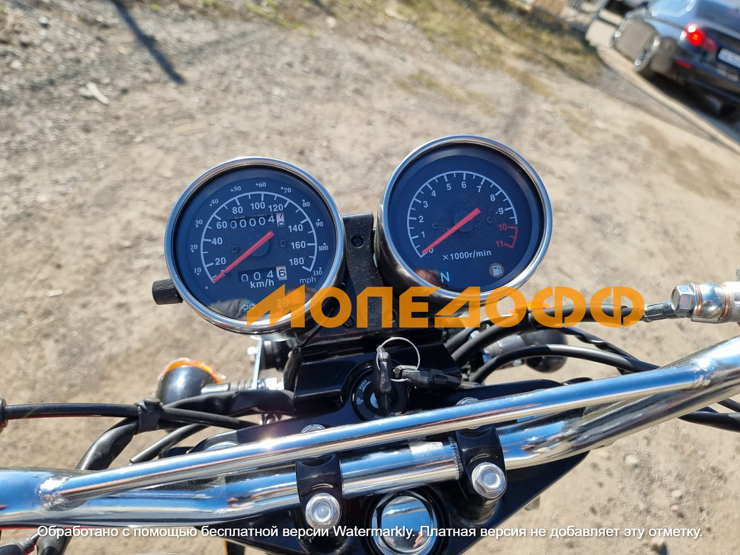 MM Мотоцикл COMBAT Scrambler 400