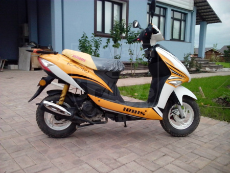 IRBIS Скутер IRBIS KAORI (желтый) 50сс 4т
