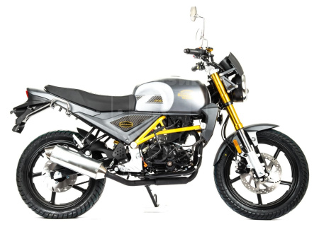 Motoland Мотоцикл MOTOLAND SCRAMBLER 250 серебрянный