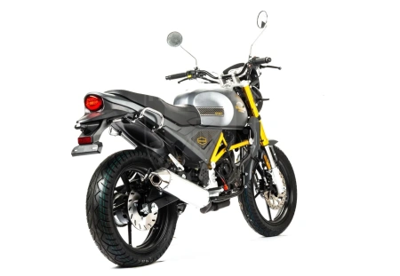 Motoland Мотоцикл MOTOLAND SCRAMBLER 250 серебрянный