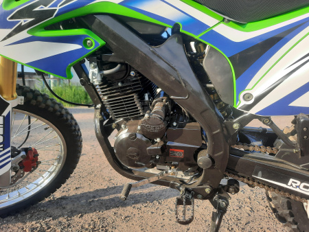 Roliz Мотоцикл Roliz Sport 004 green ПТС кросс