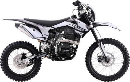 Мотоцикл кроссовый BSE Z1 Elysium White 19/16