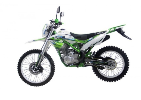 Wels Мотоцикл WELS MX250R кросс Green