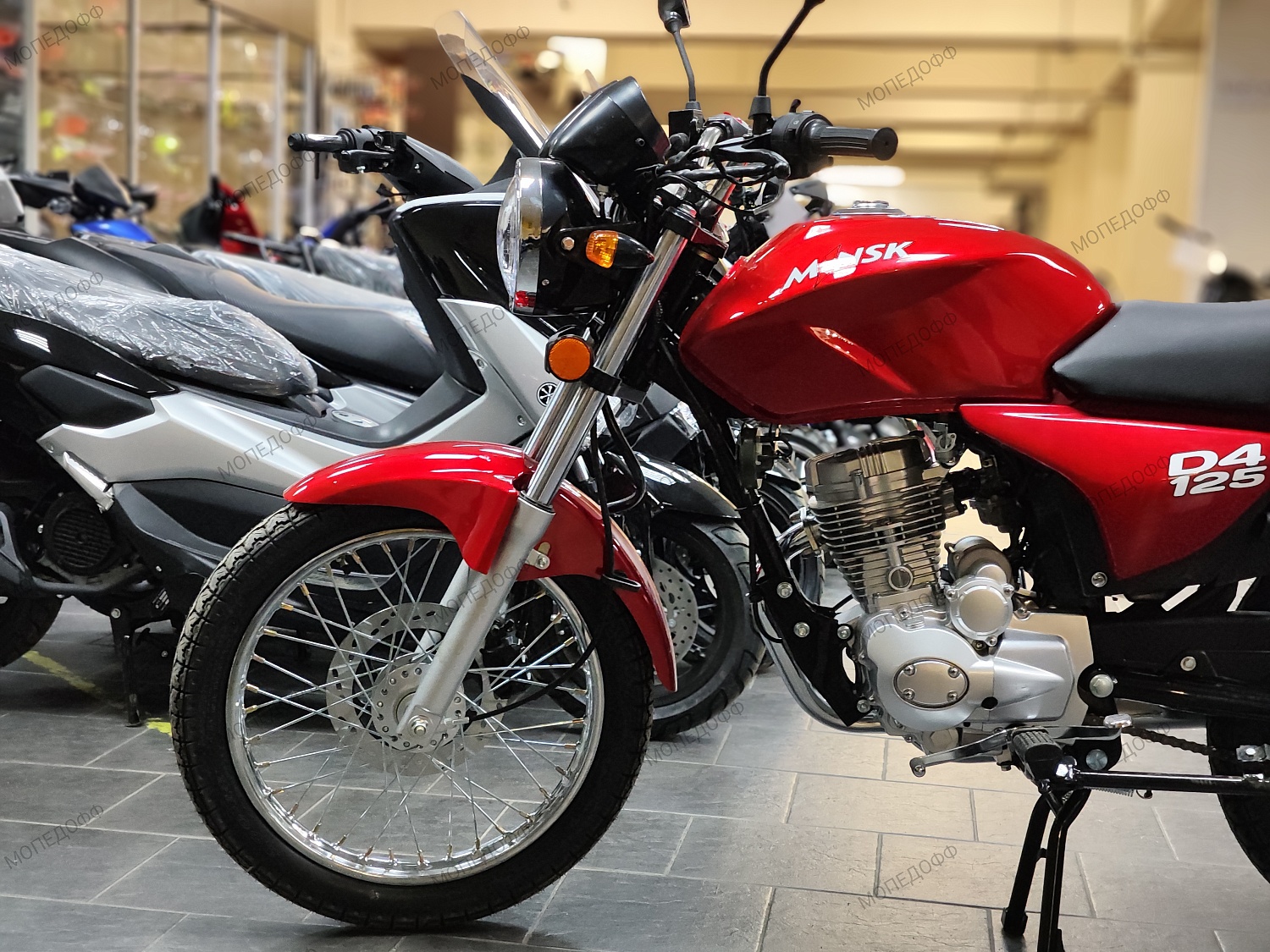 MINSK Минск Мотоцикл Минск M1NSK MINSK D4 125 Red Минск