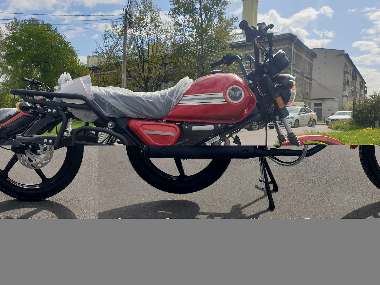 MM Мопед COLT Alloy red 110(50)