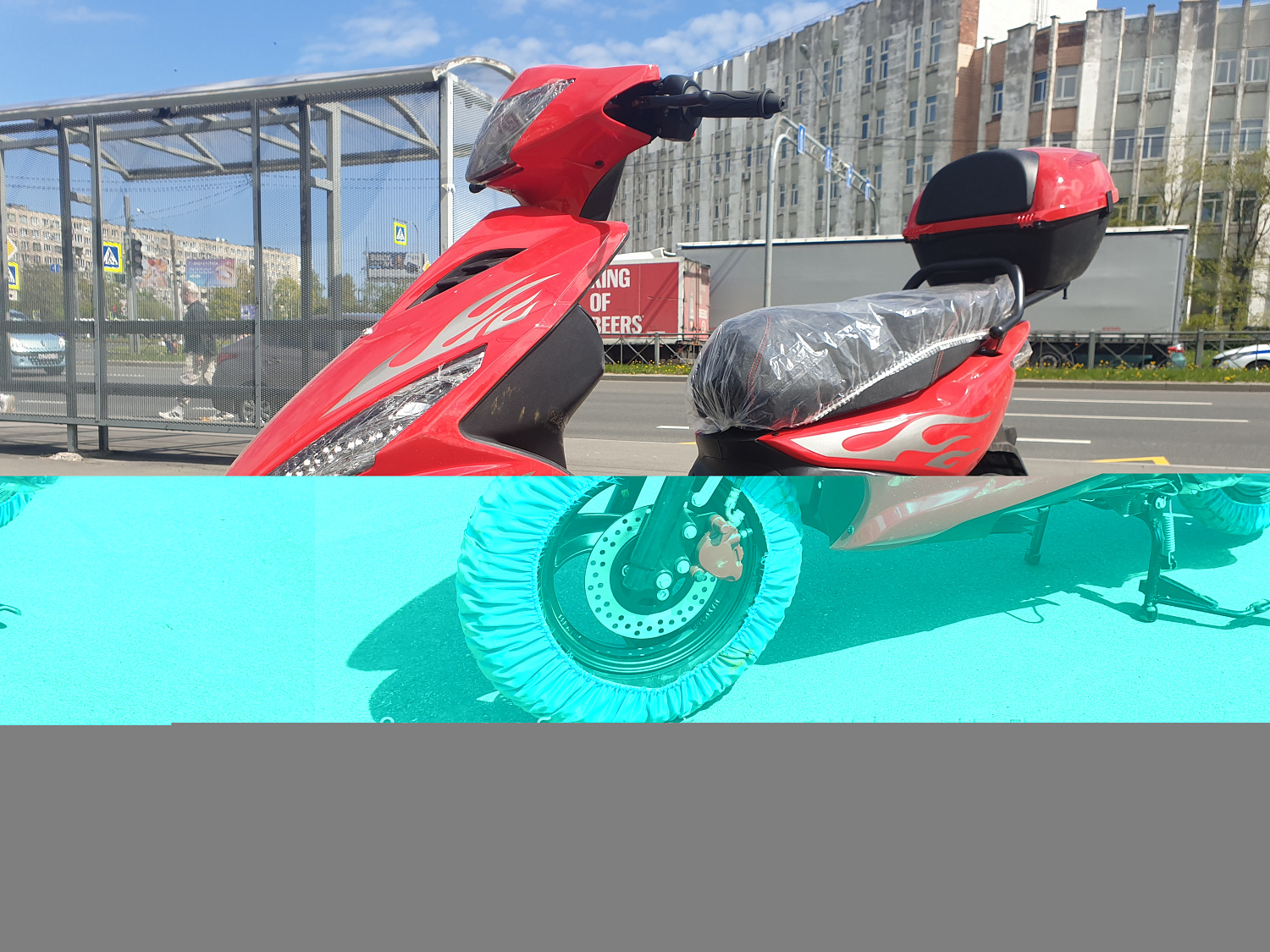 NEXUS Скутер Nexus SLASH 125(50)cc 4т red
