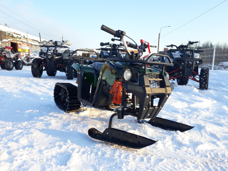 Снегоходы - Трансформеры Миниснегоход  Mini Grizlik Snow 63cc 2т