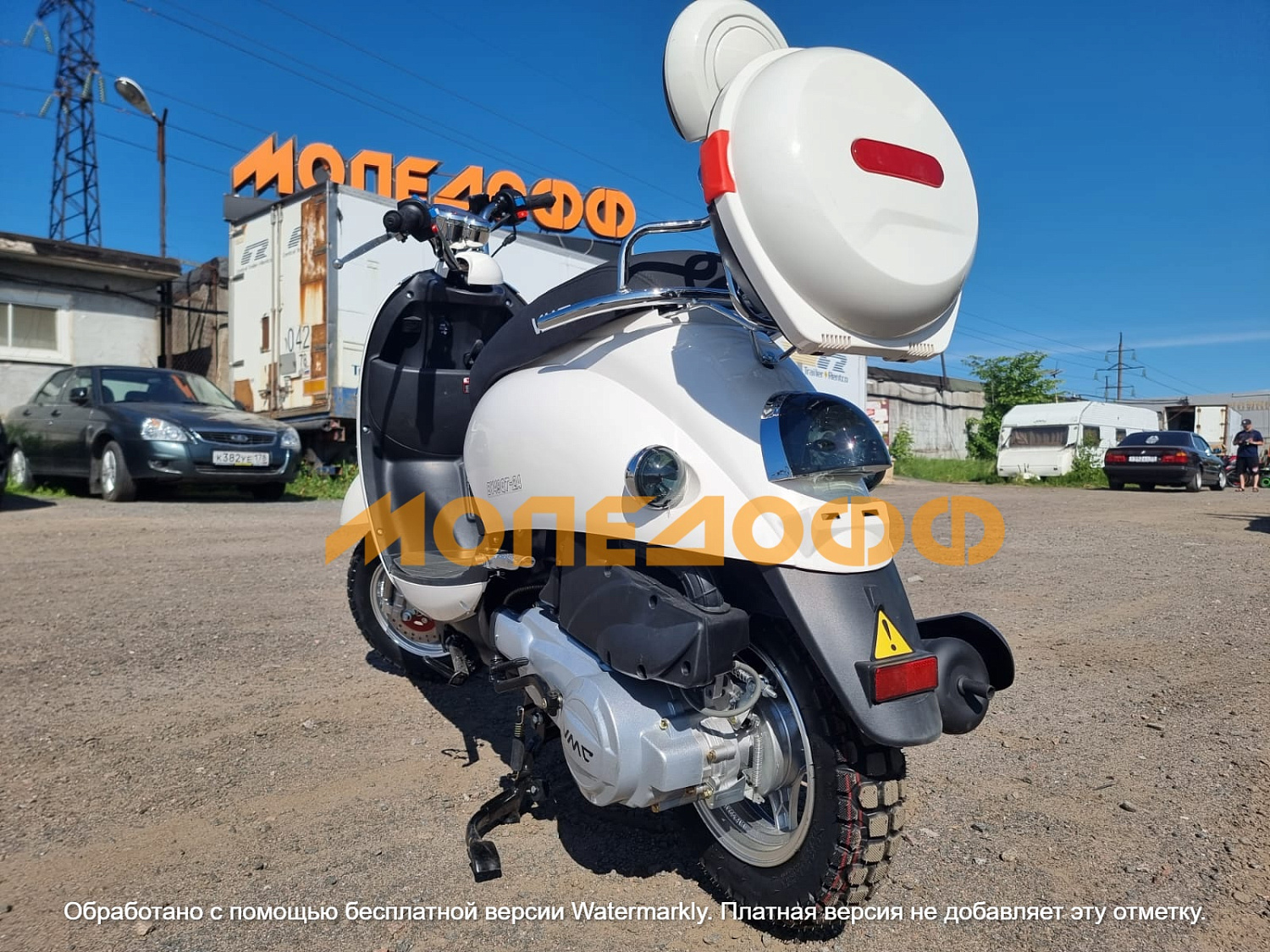 VENTO Скутер Vento Retro White Box150(50)cc 4т ретро
