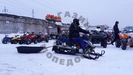 Снегоходы - Трансформеры Разборный снегоход IRBIS DINGO T110  ирбис динго мототрансформер + сани!