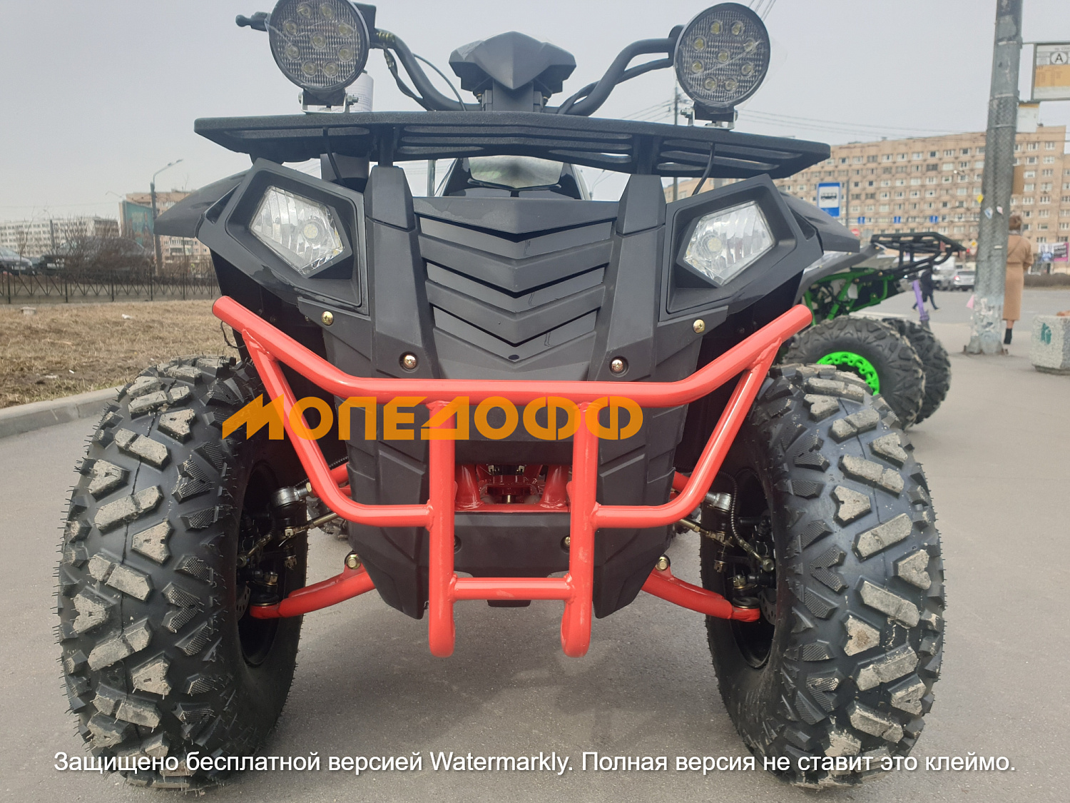 Apollo Квадроцикл Apollo Commander ATV200 Classic Red