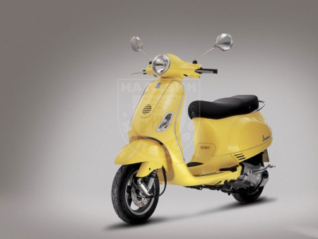 Mash Скутер MASH retro 50 yellow
