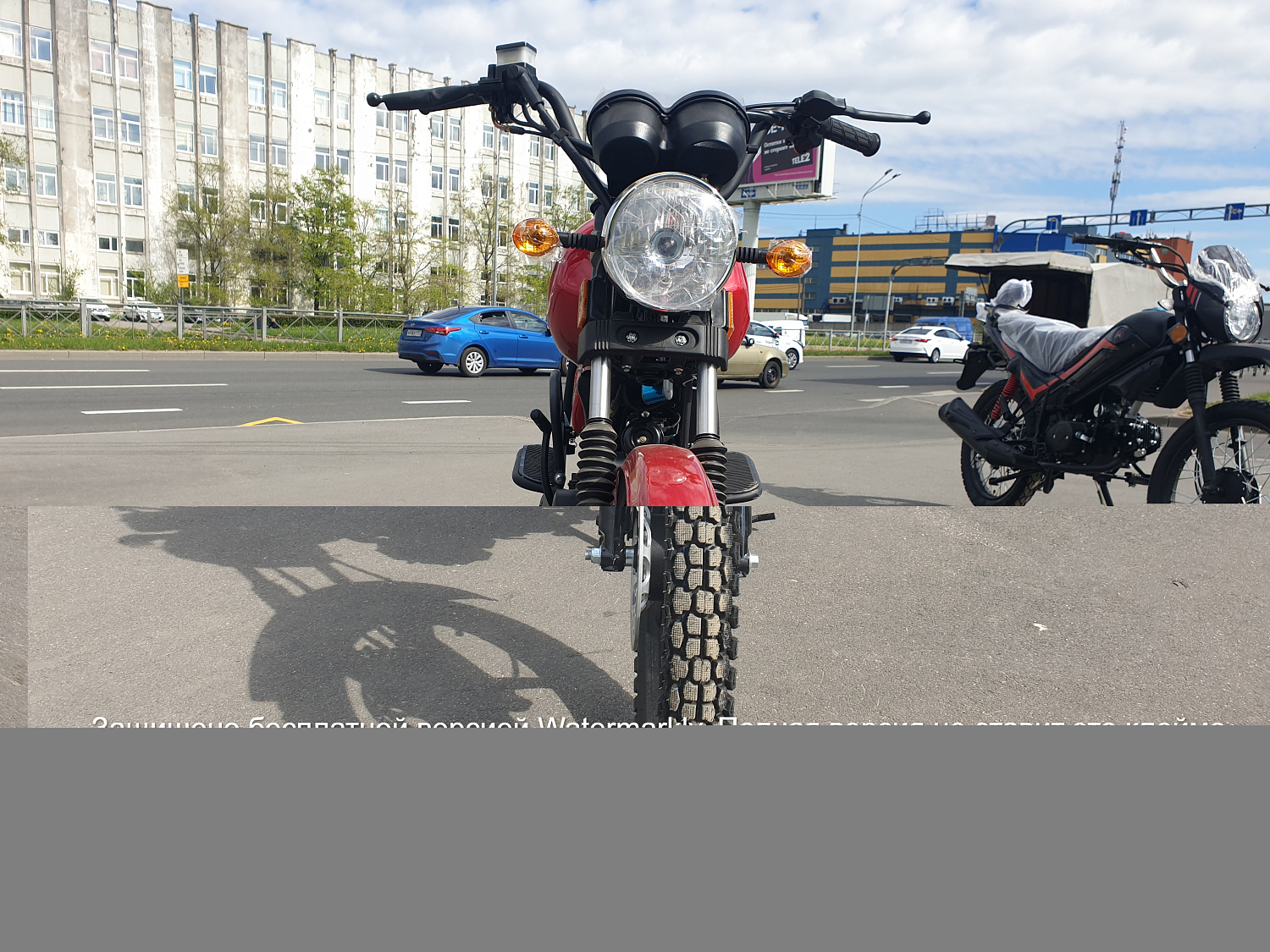 MM Мопед COLT Alloy red 110(50)