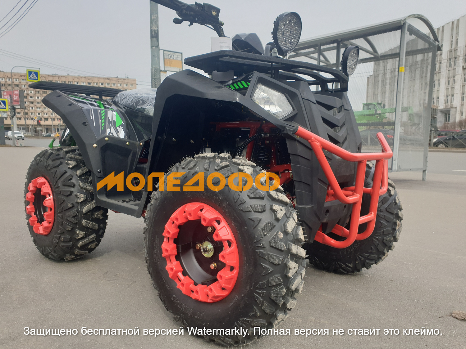 Apollo Квадроцикл Apollo Commander ATV200 Classic Red