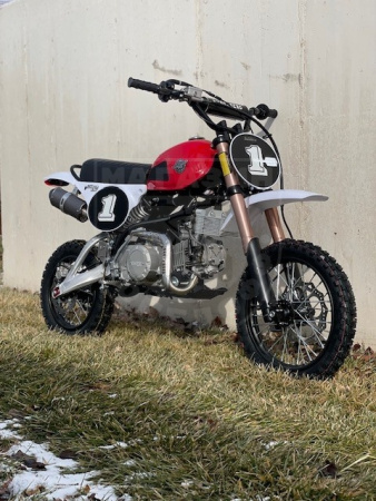 TBOLTUSA PITSTER PRO - BUSCADERO BSX 110R red